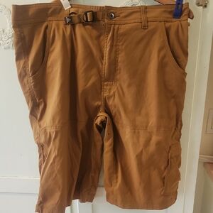 Prana Men's Brown Cargo Shorts